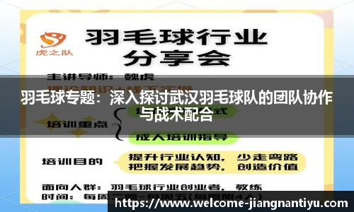 羽毛球专题：深入探讨武汉羽毛球队的团队协作与战术配合